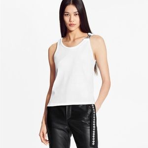LOUIS VUITTON Mixed Knit Tank Top